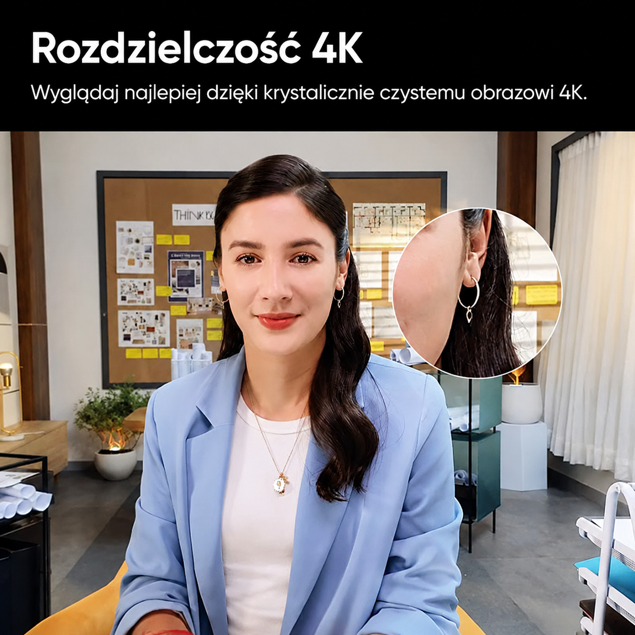 Insta360 Link – kamera internetowa PTZ 4K 1/2"