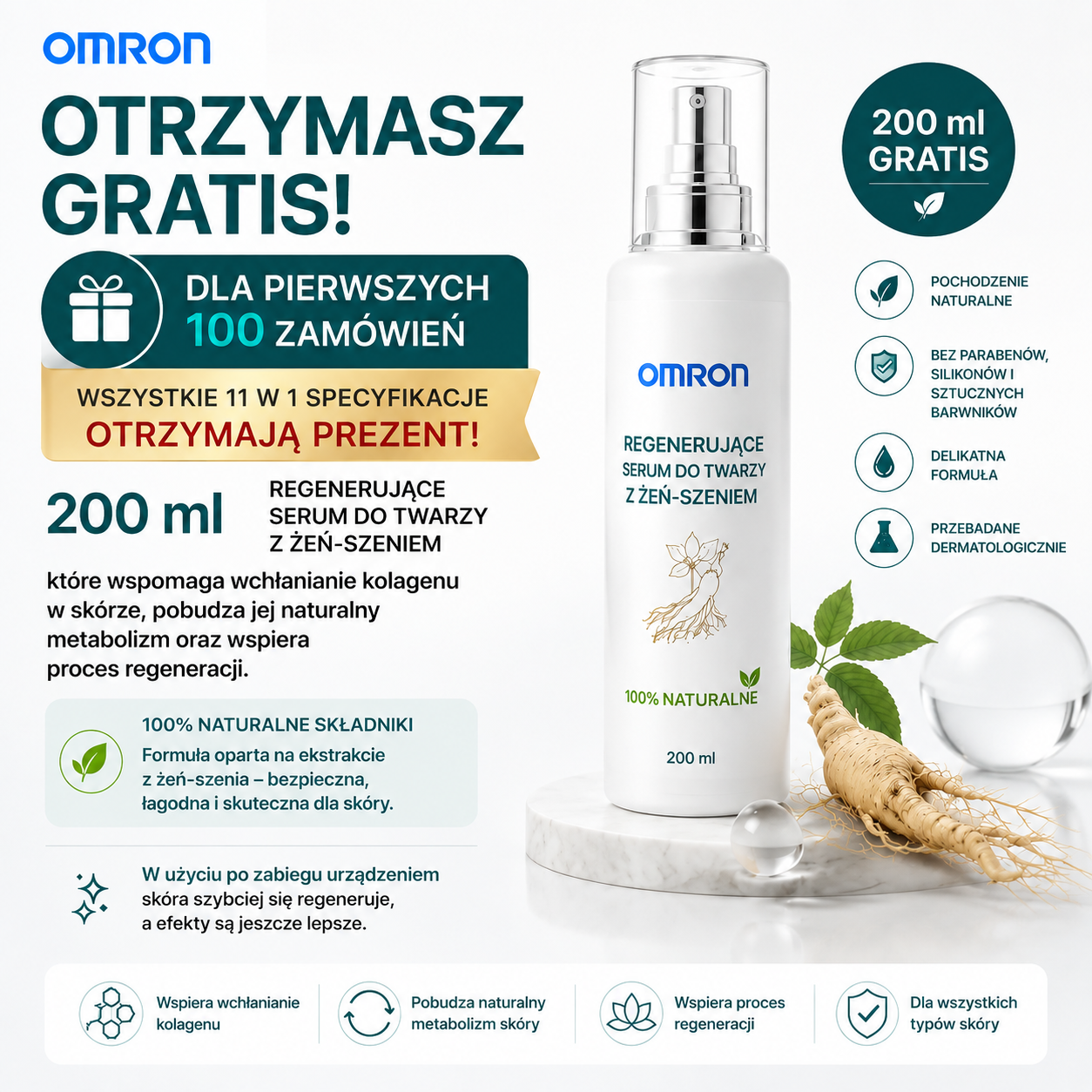 ✨Omron™ 2026 nowej generacji wielofunkcyjny pisak do pielęgnacji skóry – profesjonalne rozwiązanie do usuwania znamion i niedoskonałości. Nieinwazyjna technologia bez bólu i bez blizn dla zdrowszej, promiennej skóry. Wyprodukowano w USA.✨