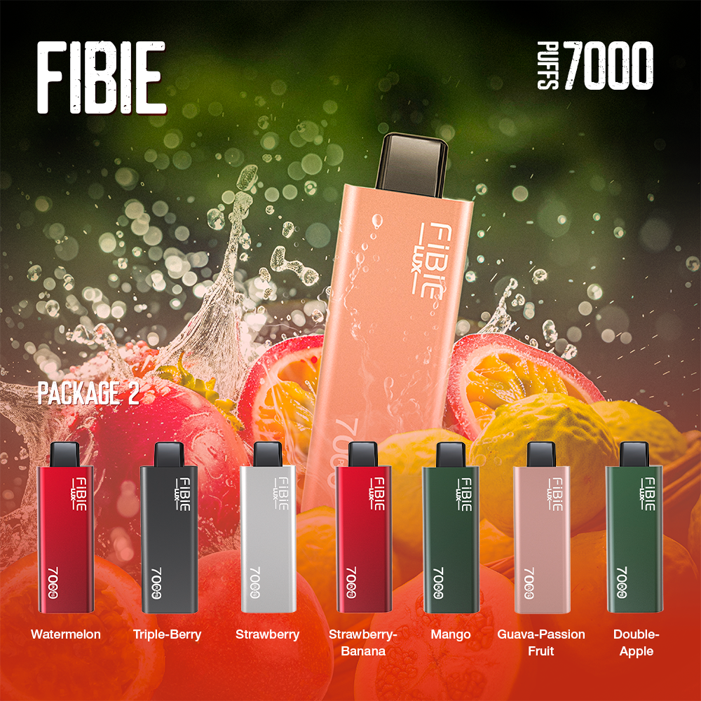 🎉13 smaków kolekcji🎉FIBIE 7000 Puffs Jednorazowe waporyzatory