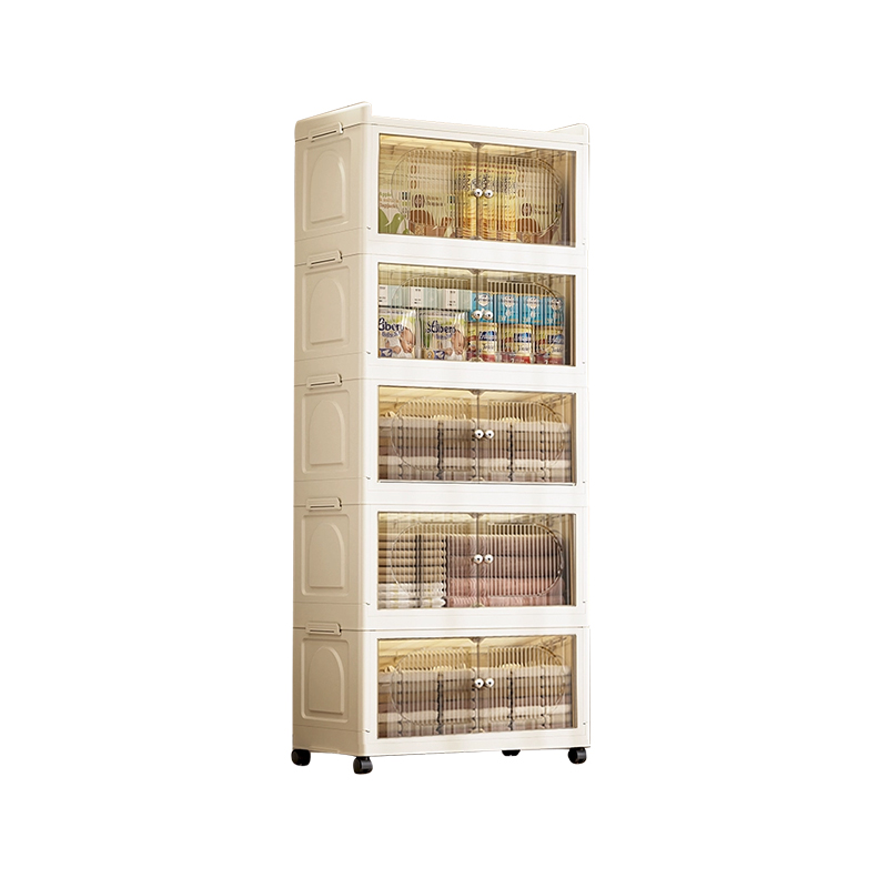 Szerelés nélküli, összecsukható tároló szekrény