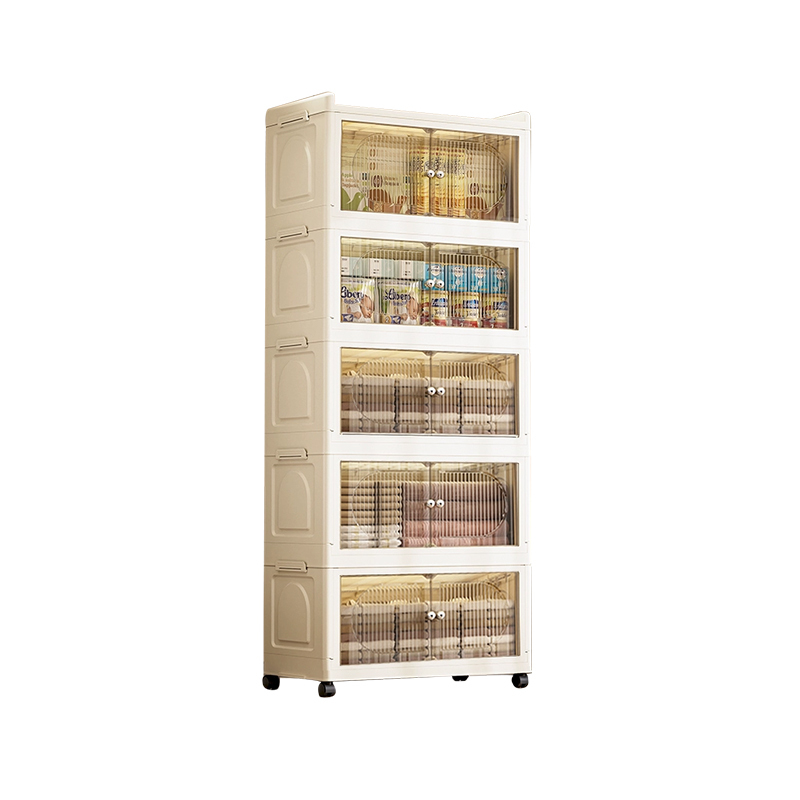 Szerelés nélküli, összecsukható tároló szekrény