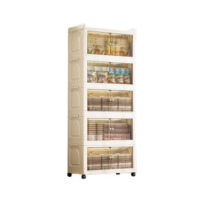 Szerelés nélküli, összecsukható tároló szekrény