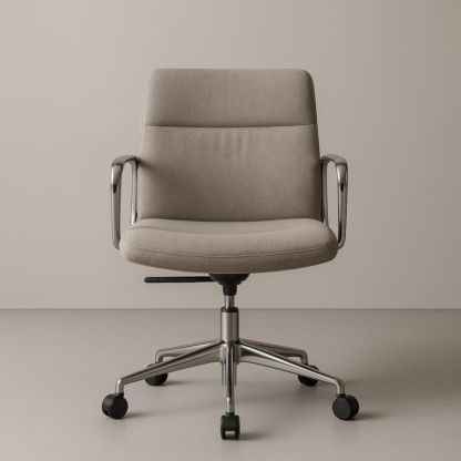 Chaise de bureau en tissu à hauteur réglable