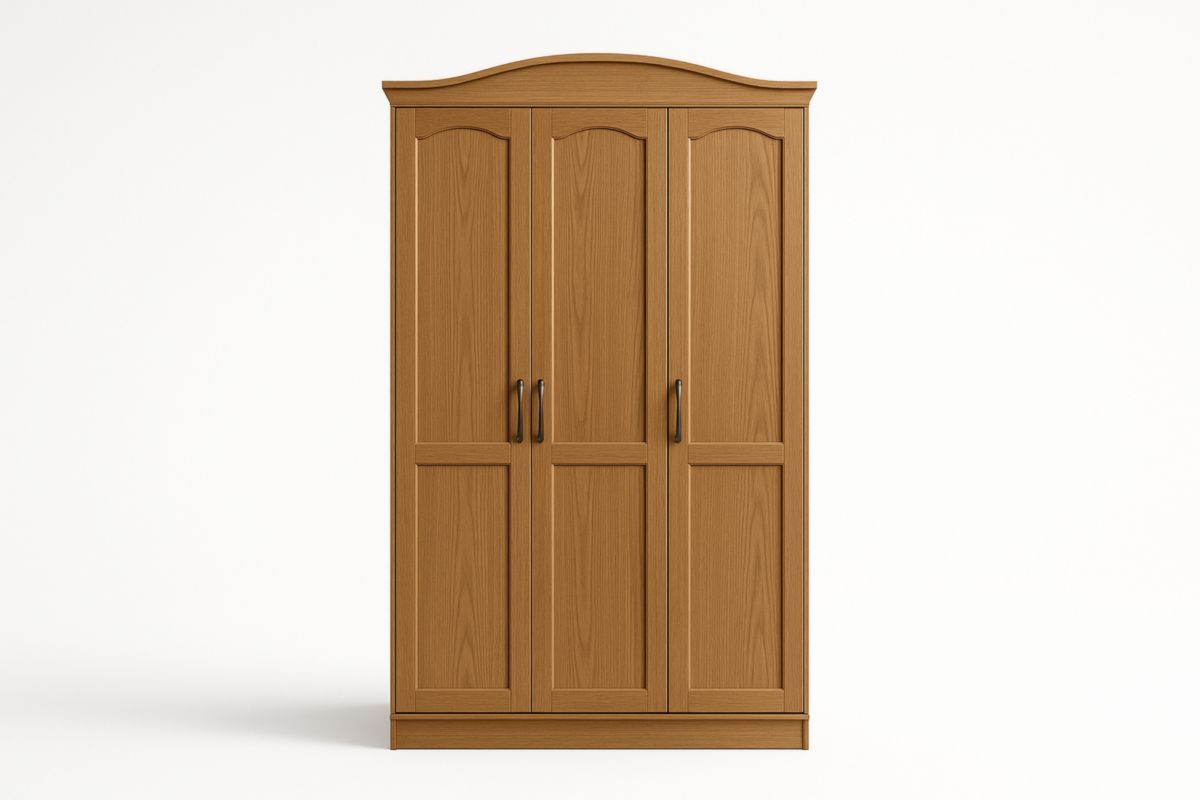 Armoire en Chêne avec Trois Portes