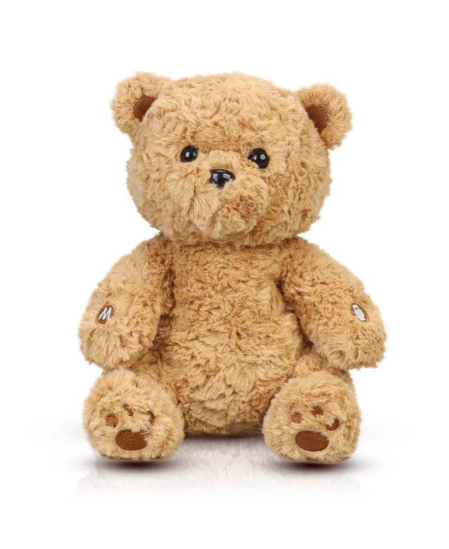 The Fastest-Response AI Talking Plush Toy for Kids Ages 3+, Rechargeable Interactive Companion with Multi-Language Support, Soft Smart Stuffed bear for Boys & Girls, Preschool Educational Learning Gift for Birthday & Holidays