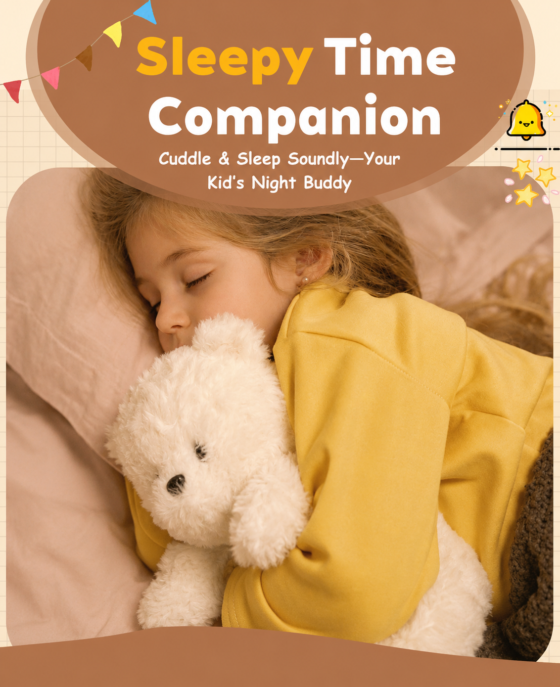 Meemo Bear – AI Talking Plush Companion for Kids Ages 3+