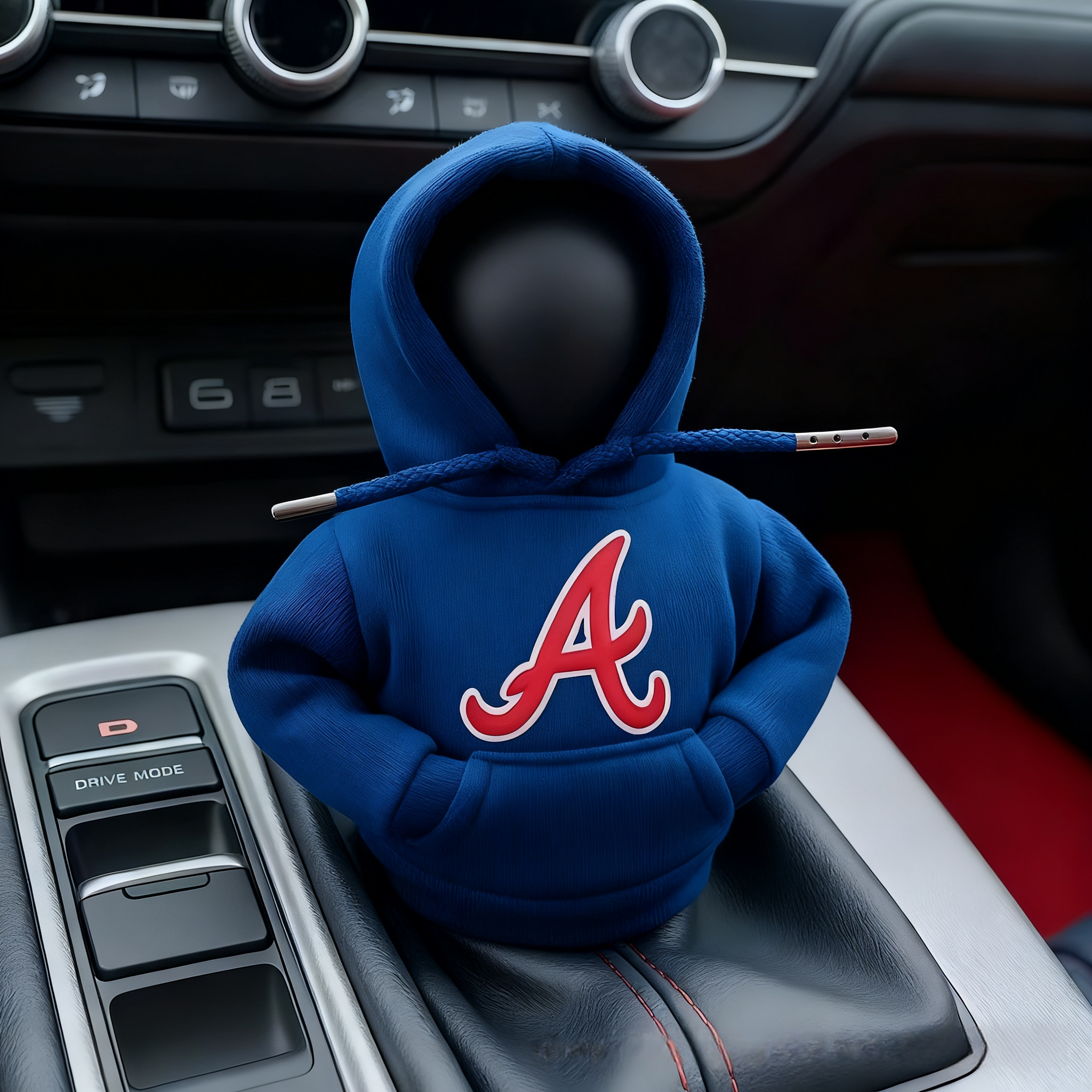 Atlanta Braves Car Gear Shift Hoodie-Storyflask