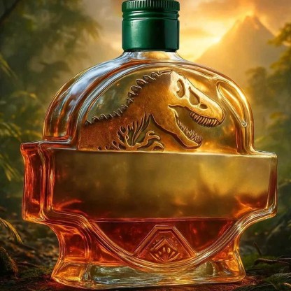 2026 Dino Age Rebirth Collectible Whiskey Bottle-Storyflask