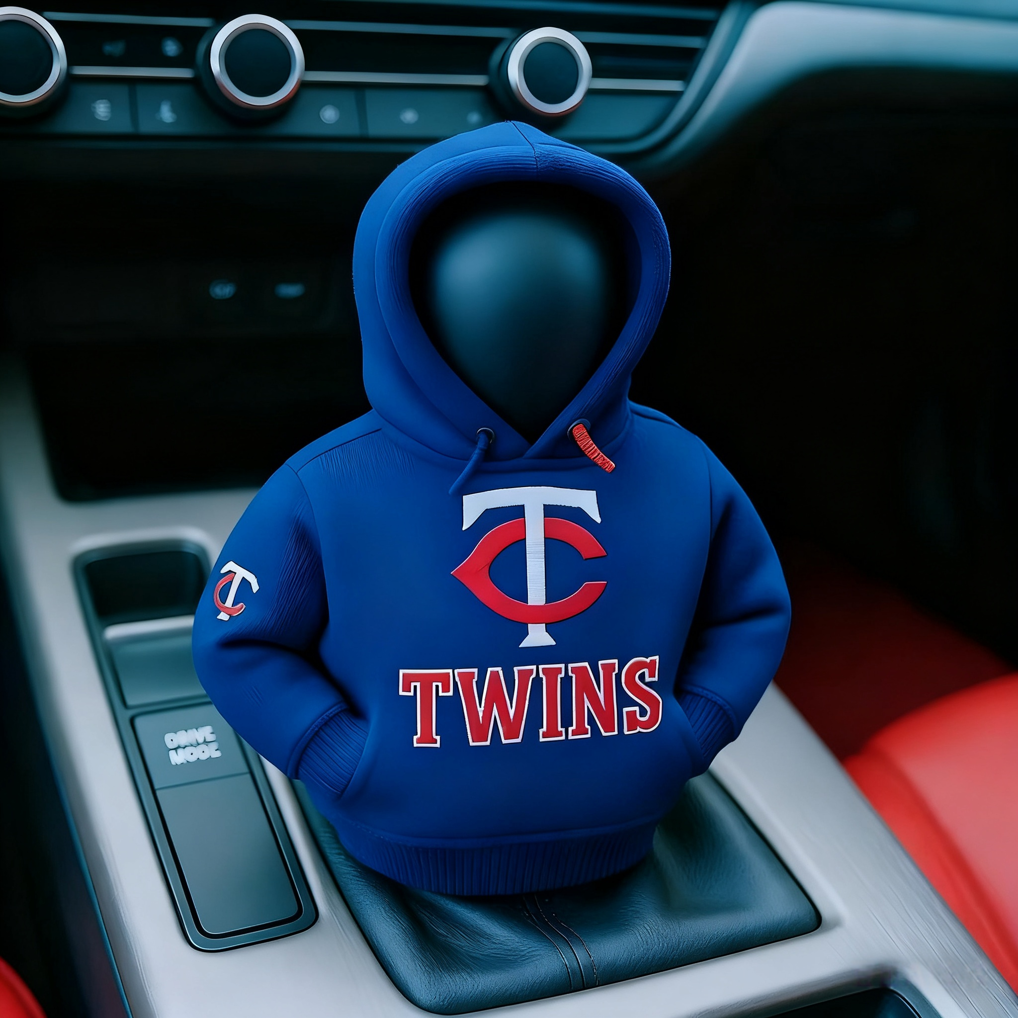 Minnesota Twins Car Gear Shift Hoodie-Storyflask