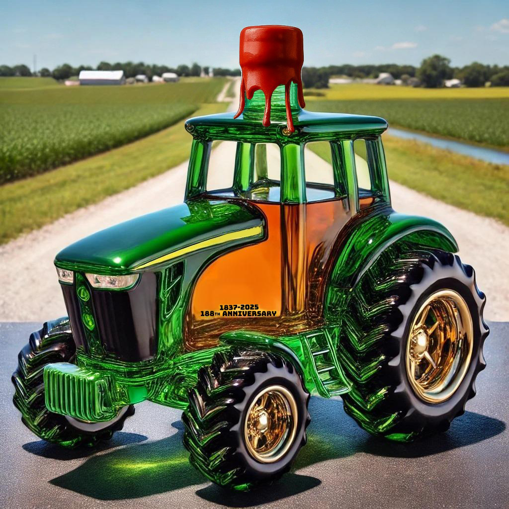 188th Anniversary Commemorative Tractor Whiskey Bottle-Storyflask
