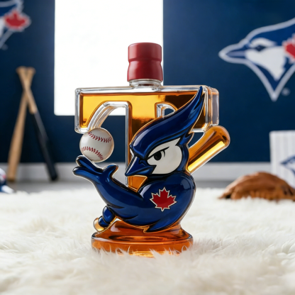 Toronto Blue Jays Baseball Whiskey Bottle - A Tribute to The Spirit of Championship Glory