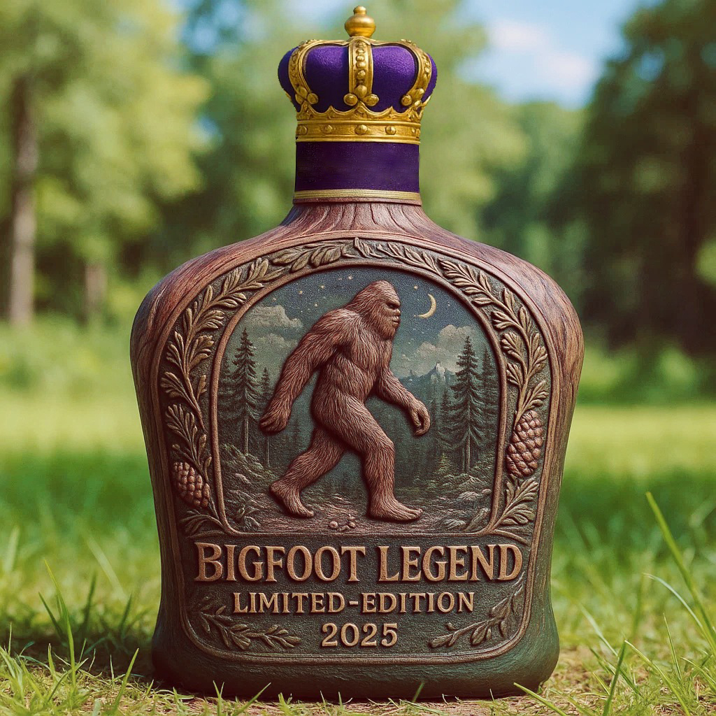 Bigfoot Legend Limited Edition whiskey bottle-Storyflask