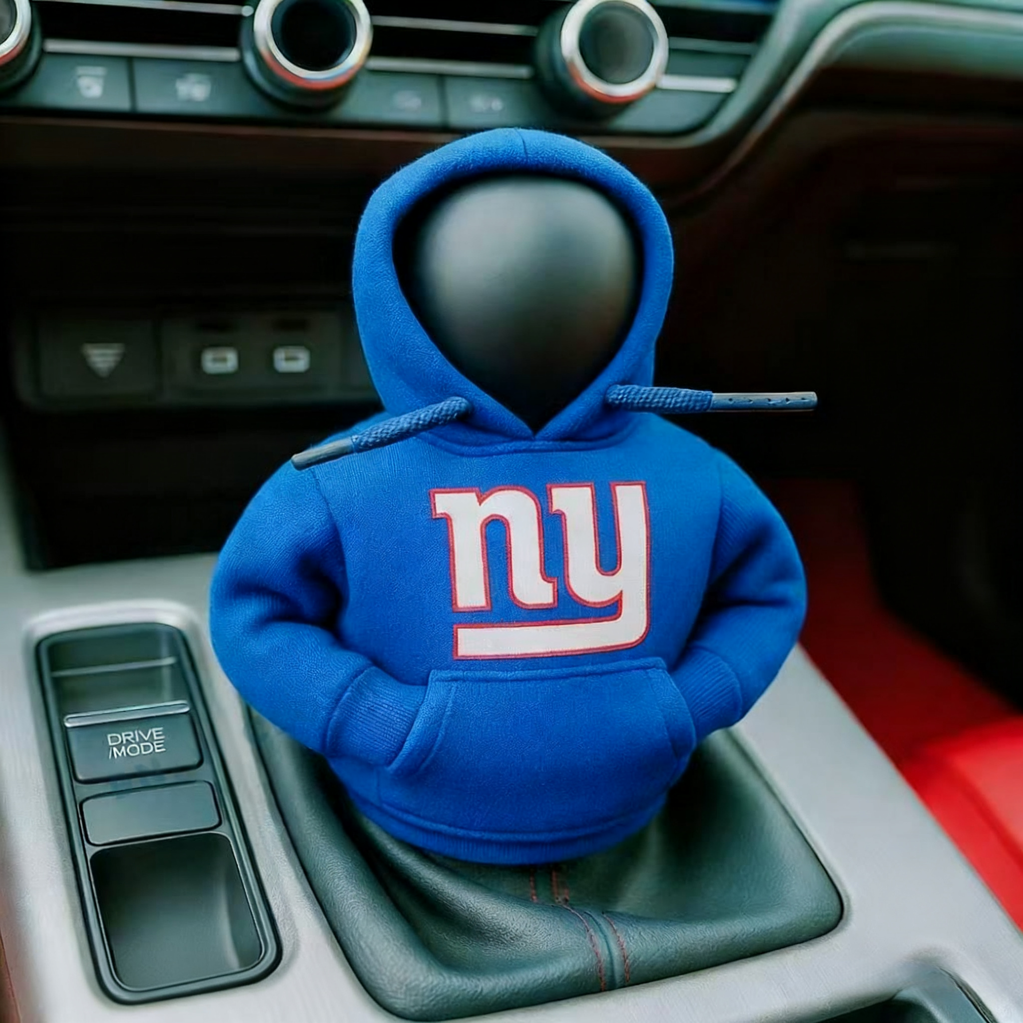 New York Giants Car Gear Shift Hoodie-Storyflask