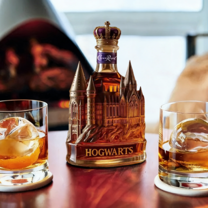 Hogwarts Castle Crown Royal Whiskey Bottle - Unveil A Truly Magical Addition to Your Collection-Storyflask