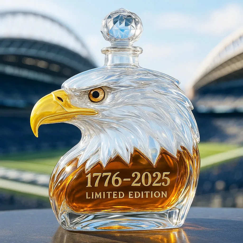 🦅Bald Eagle Limited Edition Whisky Bottle-Storyflask