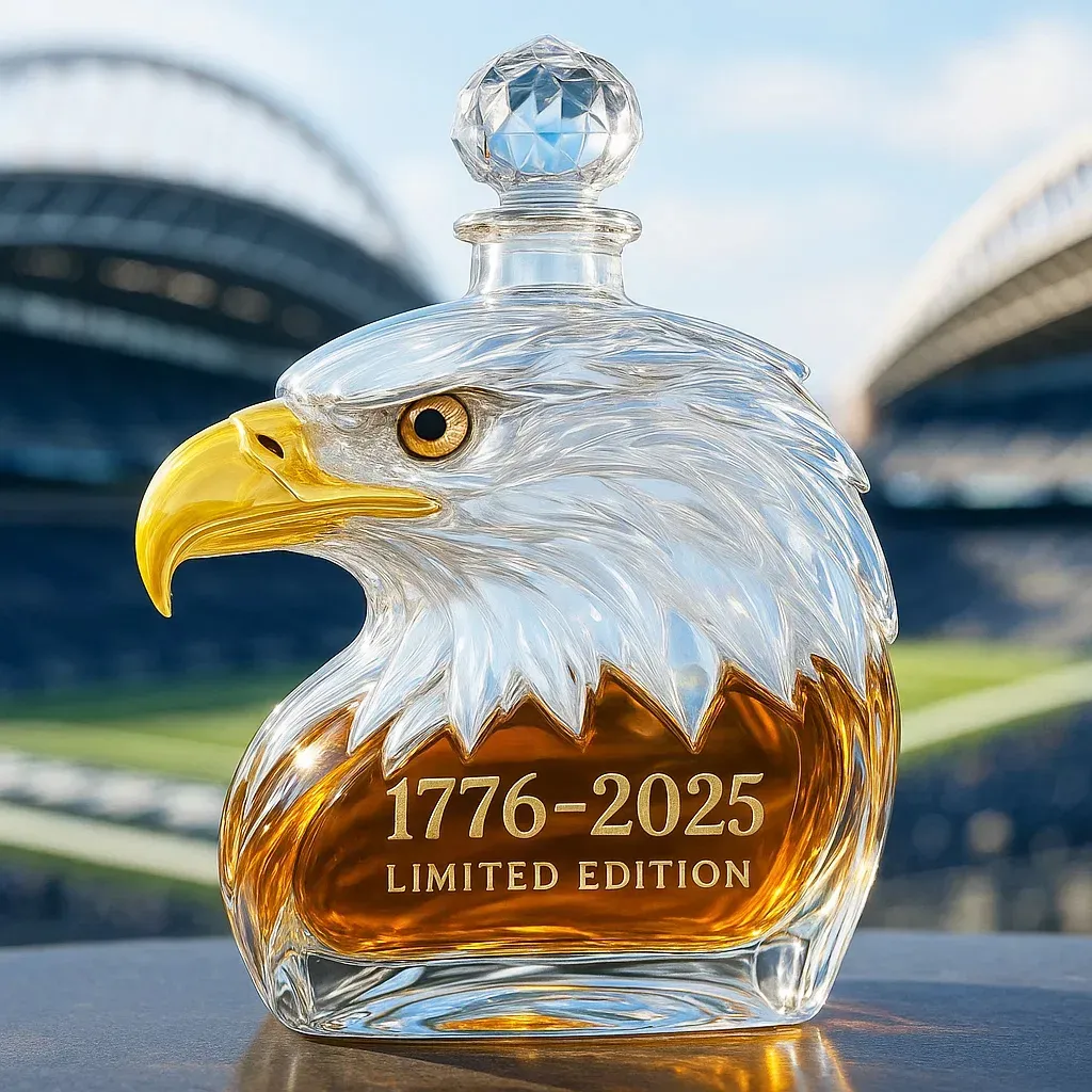 🦅Bald Eagle Limited Edition Whisky Bottle-Storyflask