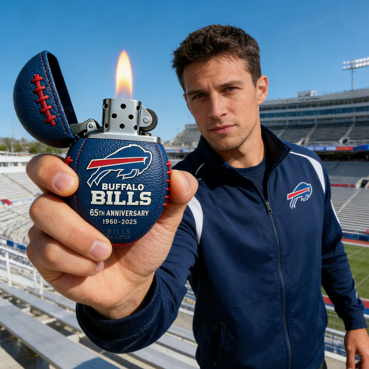 Buffalo Bills 65th Anniversary Lighter - The Ultimate Collectible Paying Tribute to the Team's Glorious History