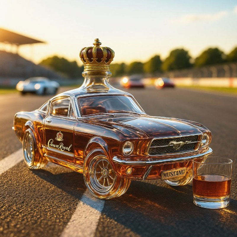 Mustang Whisky Bottle-Storyflask