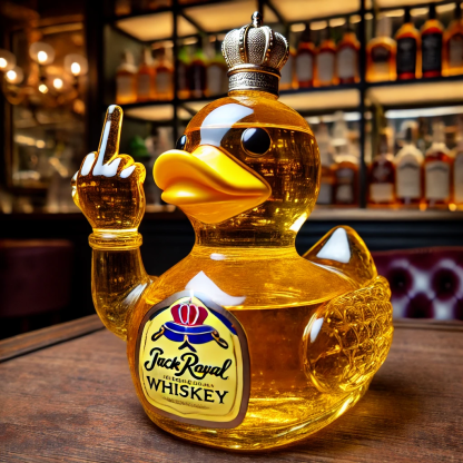 🍺Middle Finger Duck Bottle-Storyflask
