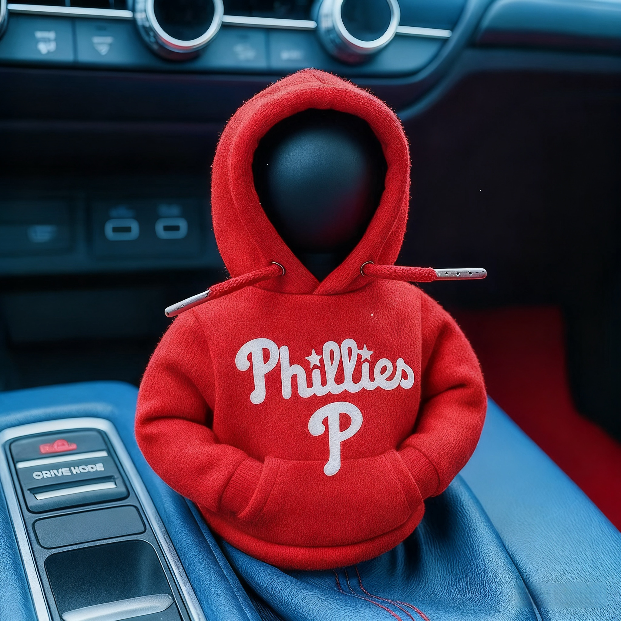 Philadelphia Phillies Car Gear Shift Hoodie-Storyflask