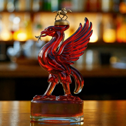 Liverpool F.C. Liver Bird Whiskey Bottle - A Statement of Unwavering Support