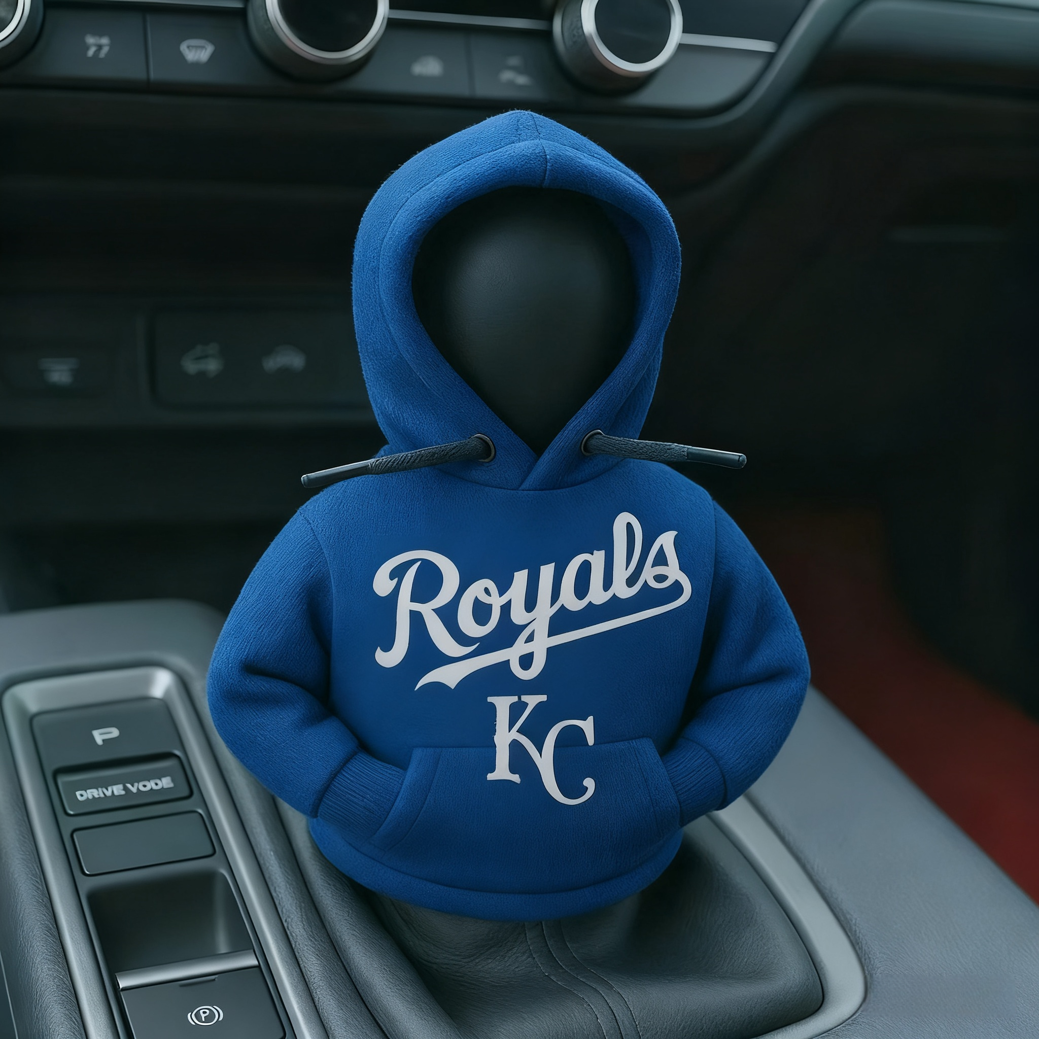 Kansas City Royals MLB Gear Shift Knob Hoodies-Storyflask