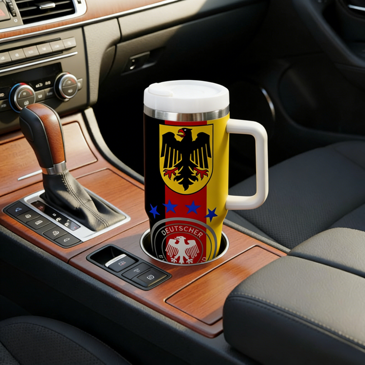 2026 FIFA World Cup Tumbler W/Handle - 40oz Premium Stainless Steel Insulated Double Mug