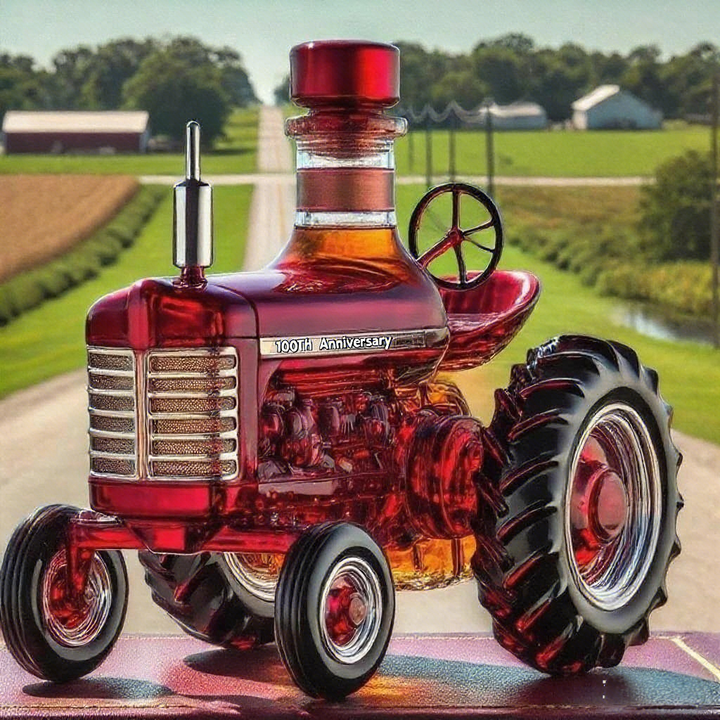 Farmall 100Th Anniversary Whisky Bottle-Storyflask