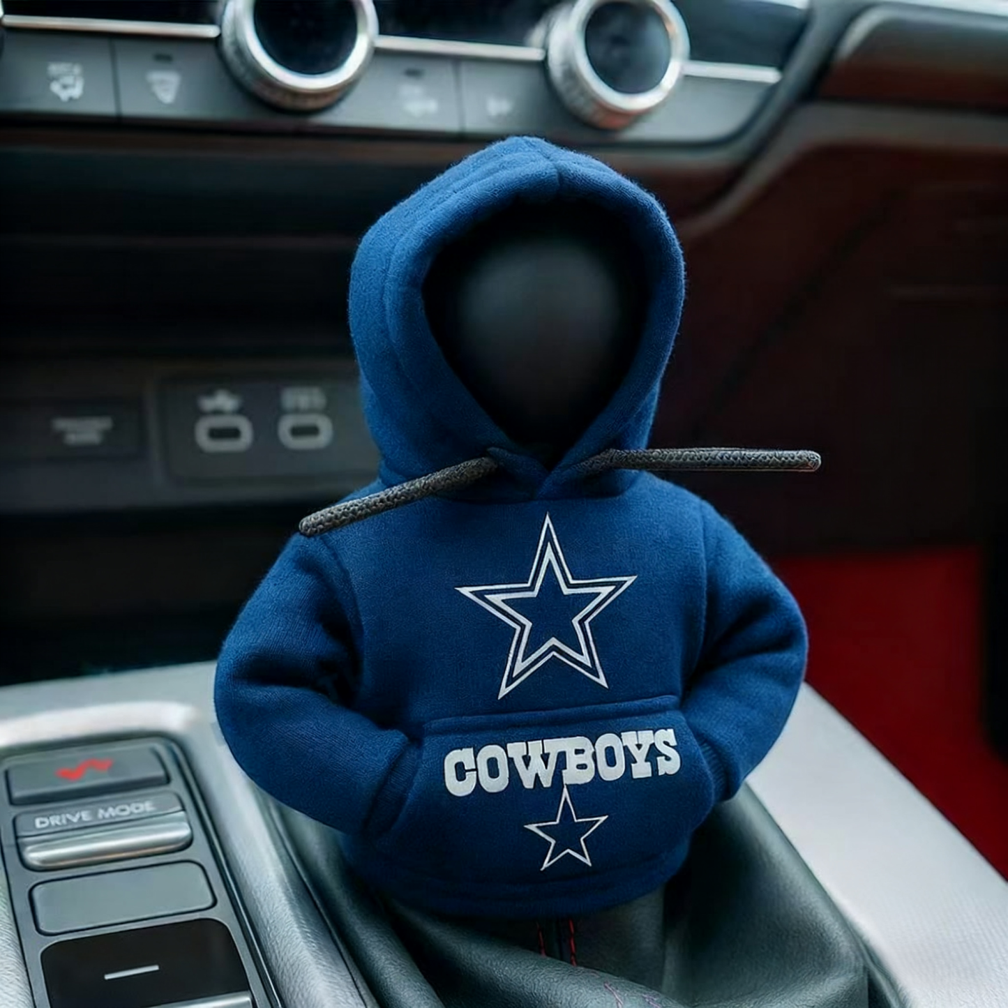 Dallas Cowboys Car Gear Shift Hoodie-Storyflask
