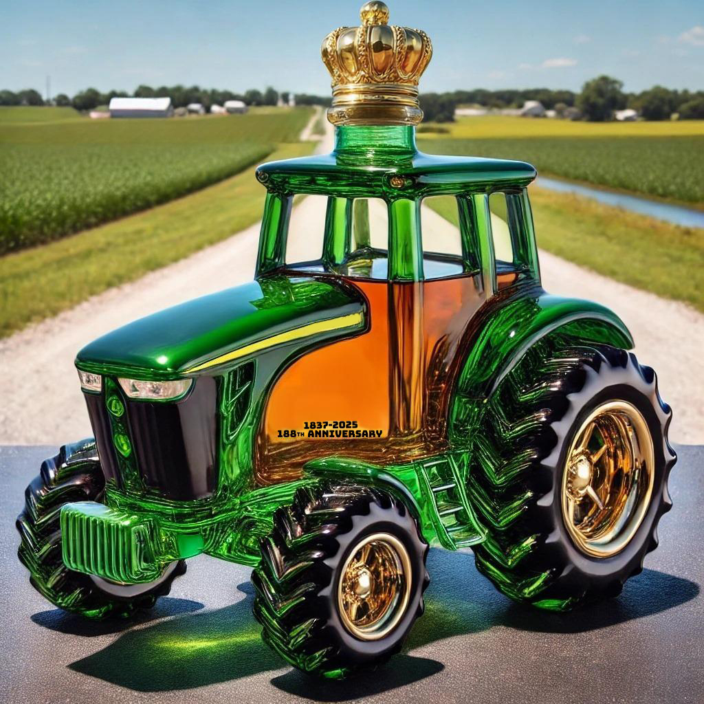 188th Anniversary Commemorative Tractor Whiskey Bottle-Storyflask
