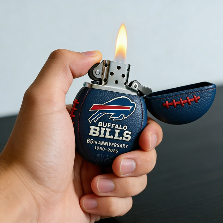 Buffalo Bills 65th Anniversary Lighter - The Ultimate Collectible Paying Tribute to the Team's Glorious History