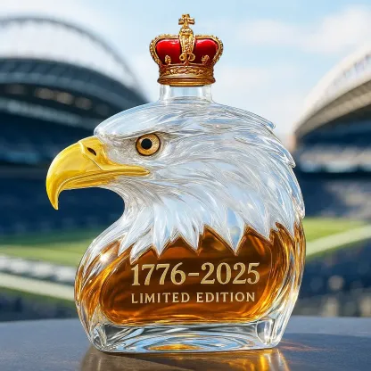 🦅Bald Eagle Limited Edition Whisky Bottle-Storyflask