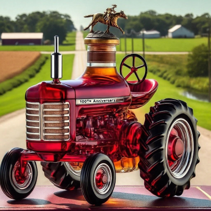 Farmall 100Th Anniversary Whisky Bottle-Storyflask