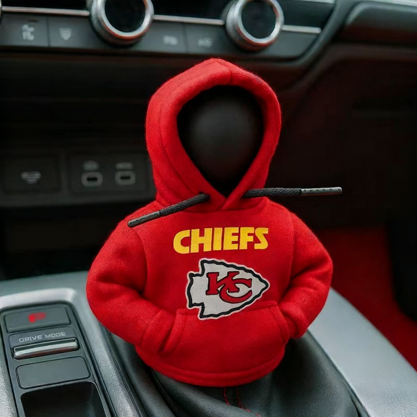 Kansas City Chiefs Car Gear Shift Hoodie-Storyflask