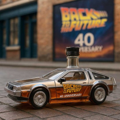 2026《Back to the Future》40 Anniversary Whiskey Bottle-Storyflask