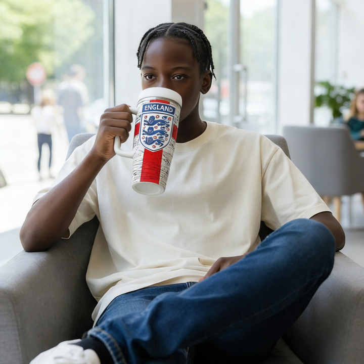 2026 FIFA World Cup Tumbler W/Handle - 40oz Premium Stainless Steel Insulated Double Mug