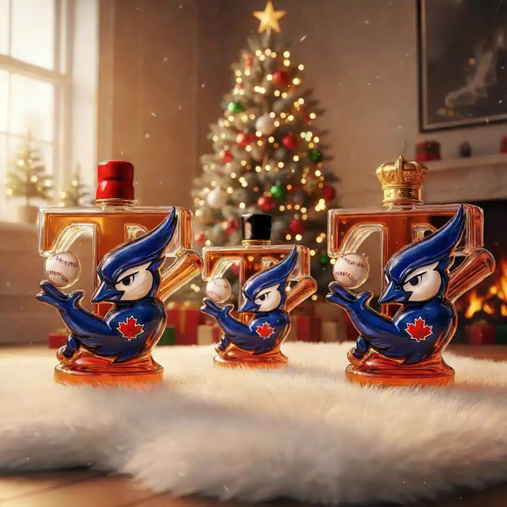 Toronto Blue Jays Baseball Whiskey Bottle - A Tribute to The Spirit of Championship Glory