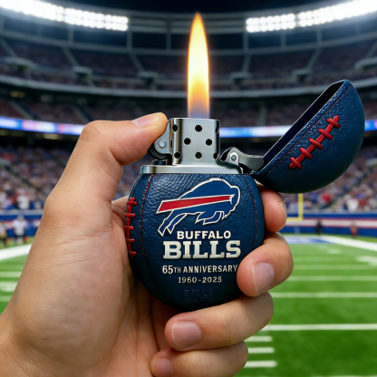 Buffalo Bills 65th Anniversary Lighter - The Ultimate Collectible Paying Tribute to the Team's Glorious History