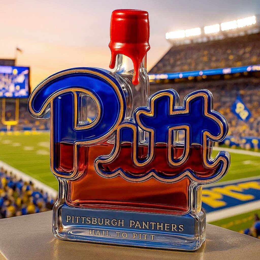 Pittsburgh Panthers Limited Edition Whiskey Bottle-Storyflask