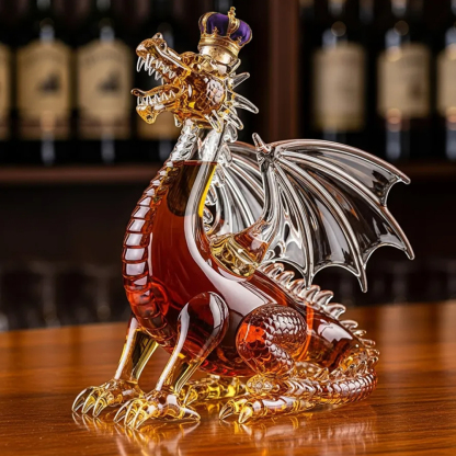 Dragon’s Majesty Premium Whiskey Bottle-Storyflask