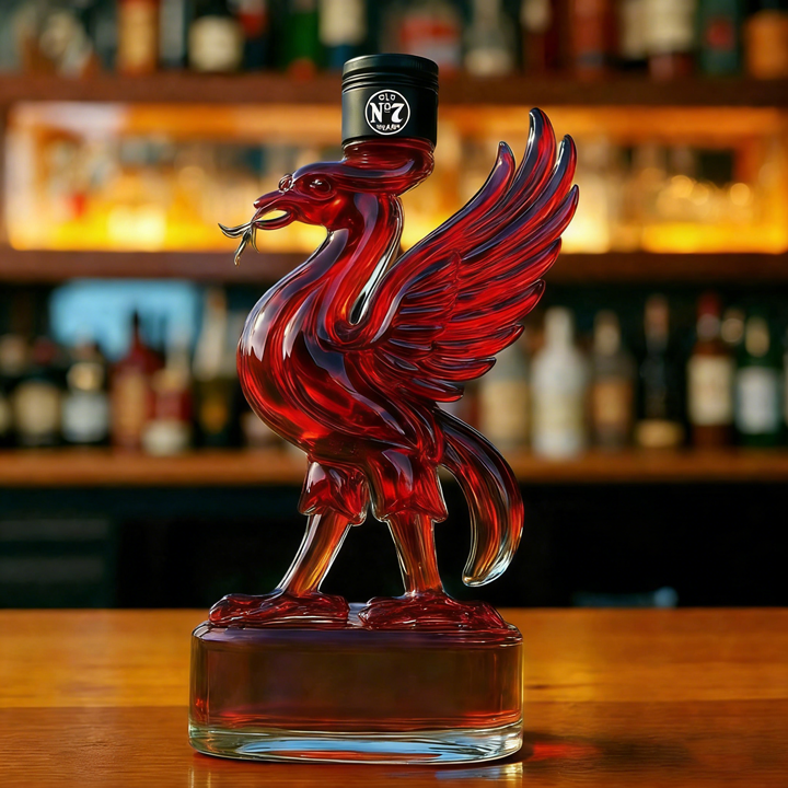 Liverpool F.C. Liver Bird Whiskey Bottle - A Statement of Unwavering Support
