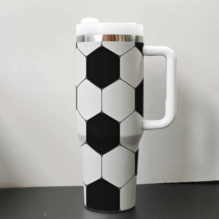 2026 FIFA World Cup Tumbler W/Handle - 40oz Premium Stainless Steel Insulated Double Mug