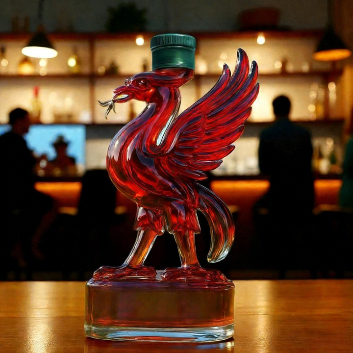 Liverpool F.C. Liver Bird Whiskey Bottle - A Statement of Unwavering Support