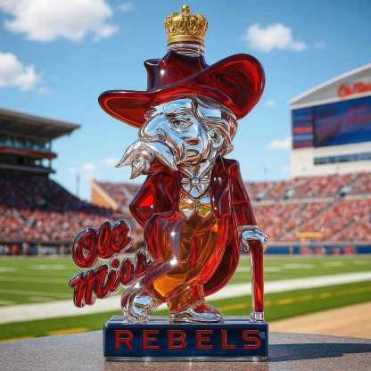 Ole Miss Rebels Whiskey Bottle-Storyflask
