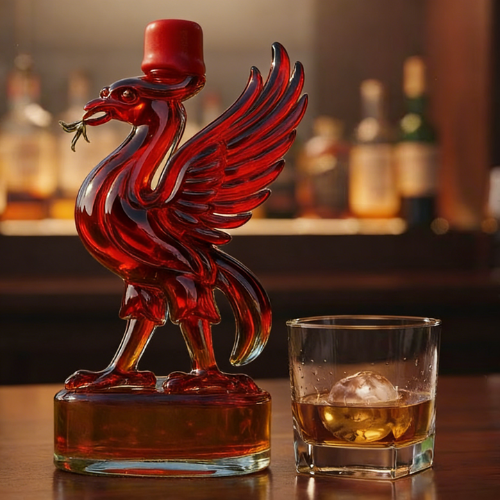 Liverpool F.C. Liver Bird Whiskey Bottle - A Statement of Unwavering Support