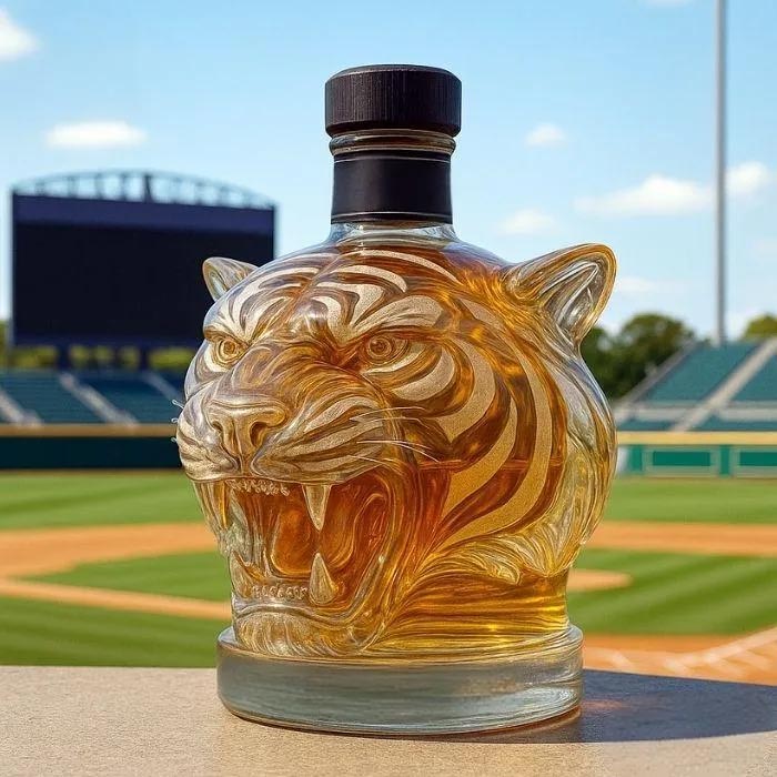 2026 BEST Tigers Head Whiskey Bottle-Storyflask