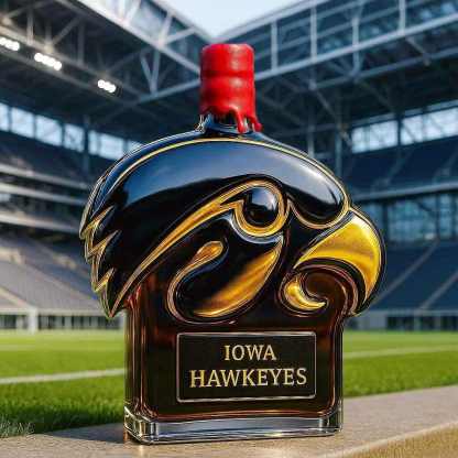 Iowa Hawkeyes Whiskey Bottle-Storyflask