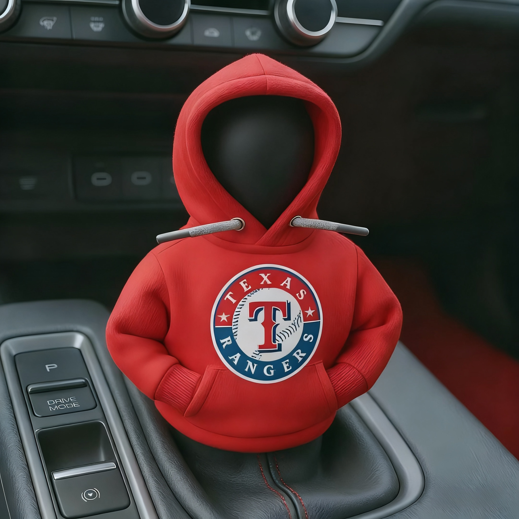 Texas Rangers Gear Shift Knob Hoodie-Storyflask
