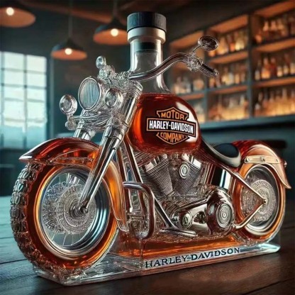 Limited Edition - Harley Whisky Bottle-Storyflask
