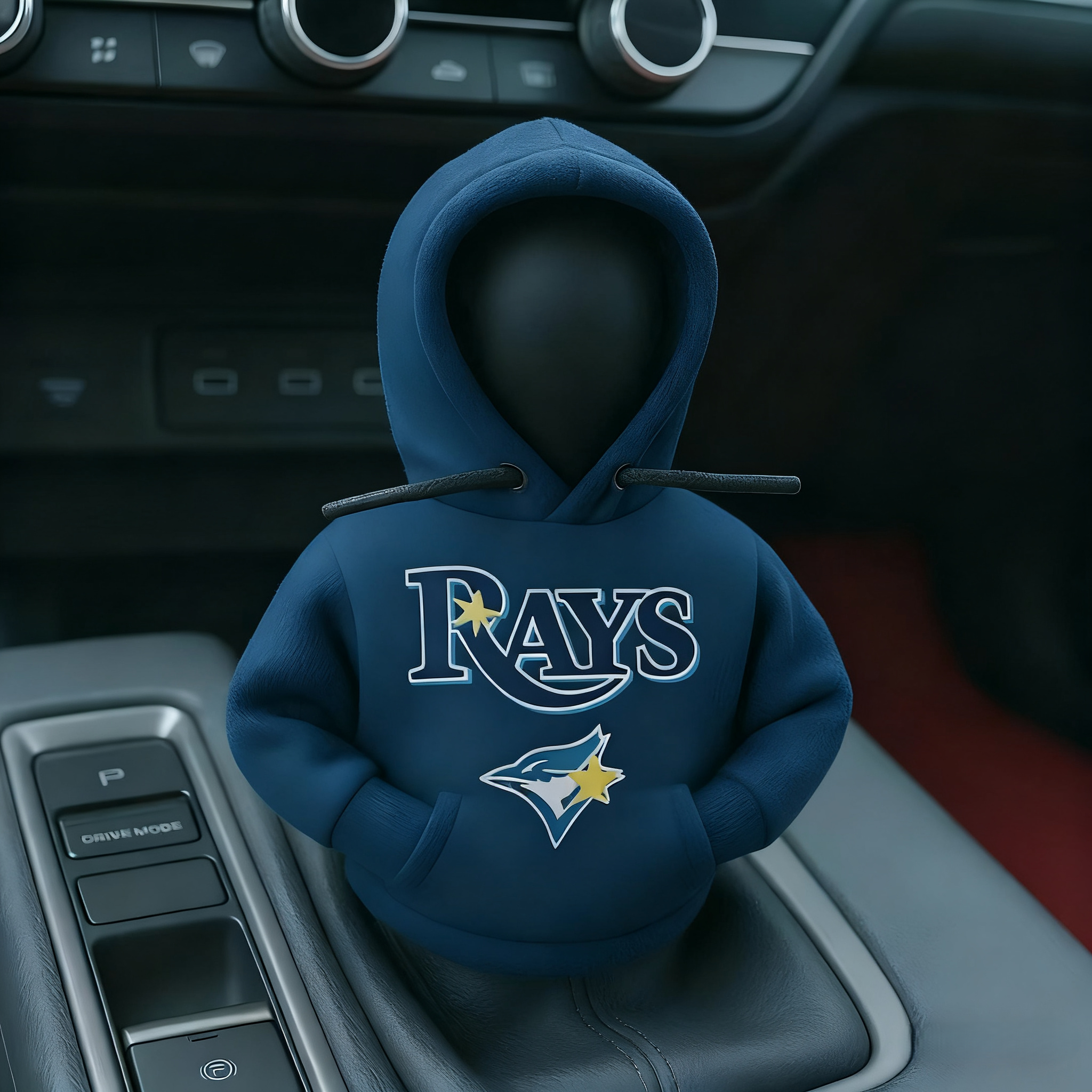 Tampa Bay Rays Car Gear Shift Hoodie-Storyflask